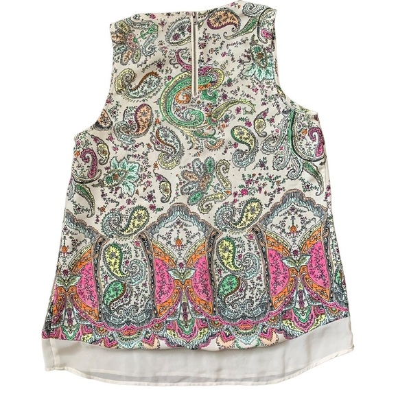 Women’s patterned tank tops size small Daniel Rainn, Skies Are Blue, Fun 2 Fun - Picture 10 of 10